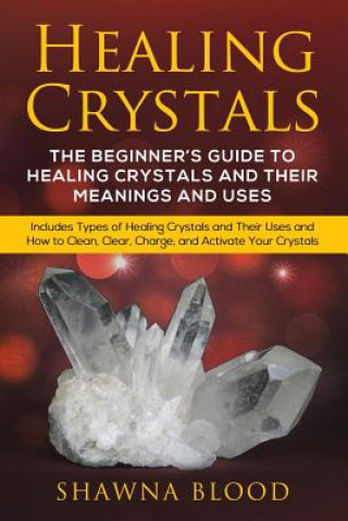 Kniha Healing Crystals SHAWNA BLOOD