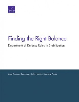 Kniha Finding the Right Balance Linda Robinson