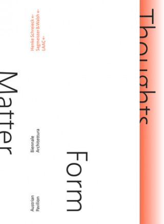 Knjiga Thoughts Form Matter Verena Konrad