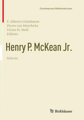 Könyv Henry P. McKean Jr. Selecta F. ALBERTO GR NBAUM