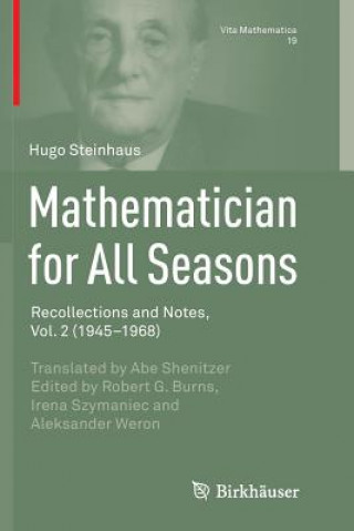 Könyv Mathematician for All Seasons HUGO STEINHAUS
