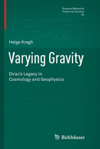Kniha Varying Gravity HELGE KRAGH