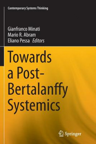 Kniha Towards a Post-Bertalanffy Systemics GIANFRANCO MINATI