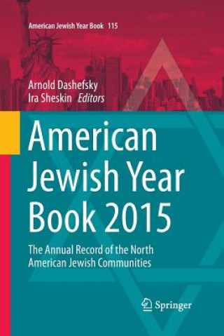 Książka American Jewish Year Book 2015 ARNOLD DASHEFSKY