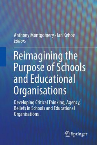 Kniha Reimagining the Purpose of Schools and Educational Organisations ANTHONY MONTGOMERY