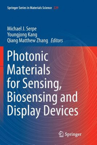 Libro Photonic Materials for Sensing, Biosensing and Display Devices BENEDETTA BREVINI