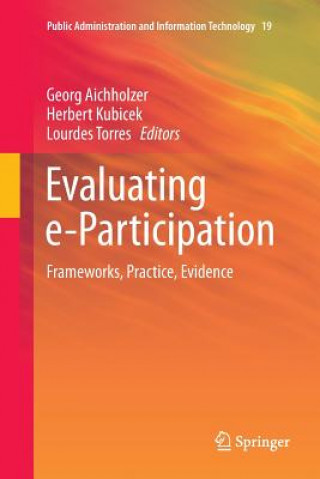 Kniha Evaluating e-Participation GEORG AICHHOLZER