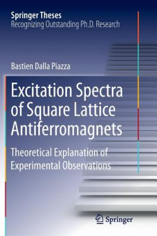 Книга Excitation Spectra of Square Lattice Antiferromagnets Bastien Dalla Piazza