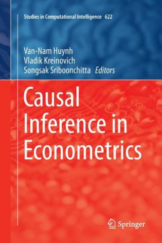 Knjiga Causal Inference in Econometrics VAN-NAM HUYNH