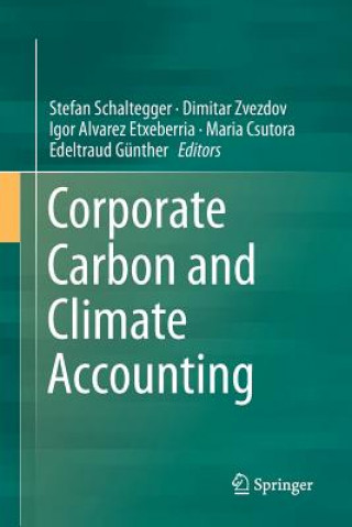 Könyv Corporate Carbon and Climate Accounting STEFAN SCHALTEGGER