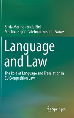 Carte Language and Law Silvia Marino