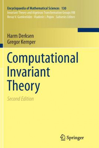 Kniha Computational Invariant Theory HARM DERKSEN