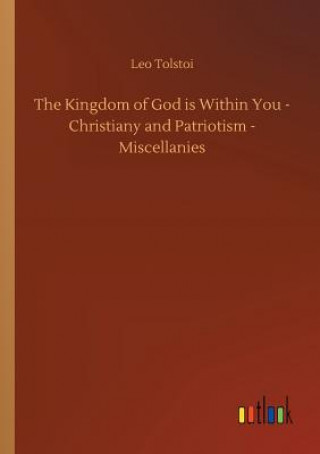 Kniha Kingdom of God Is Within You - Christiany and Patriotism - Miscellanies LEO TOLSTOI