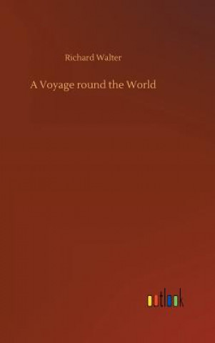 Carte Voyage round the World RICHARD WALTER