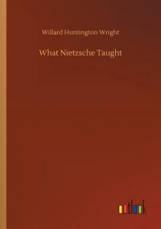 Könyv What Nietzsche Taught WILLARD HUNT WRIGHT