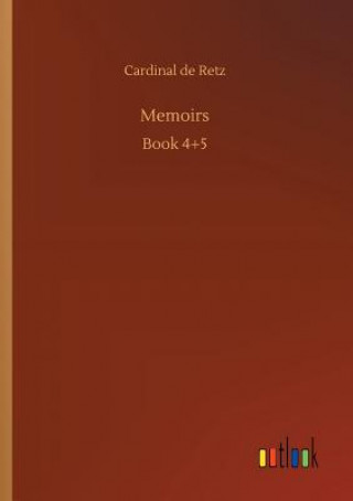 Kniha Memoirs Cardinal de Retz