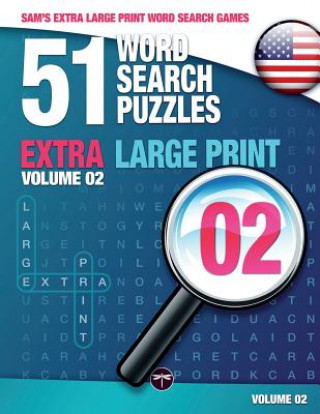 Kniha Sam's Extra Large-Print Word Search Games SAM MARK