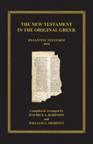 Könyv New Testament in the Original Greek MAURICE A. ROBINSON