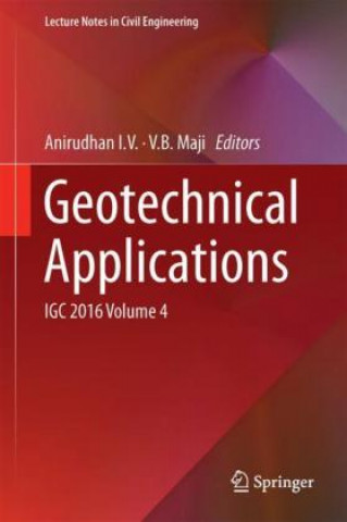 Książka Geotechnical Applications Anirudhan I. V.