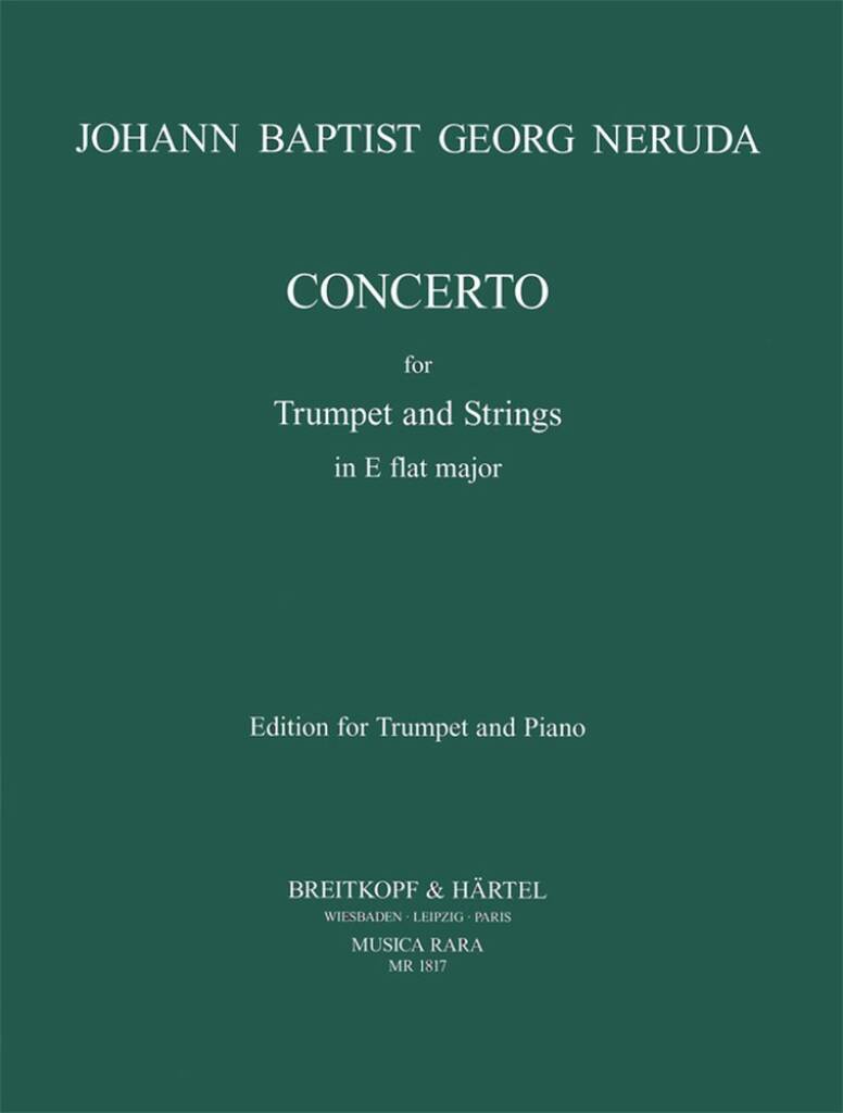 Kniha CONCERTO E FLAT MAJOR JOHANN BAPTI NERUDA