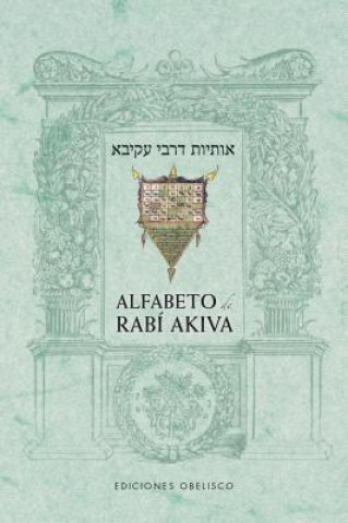 Kniha Alfabeto de Rabi Akiva Rabi Akiba