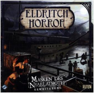 Joc / Jucărie Arkham Horror - Eldritch Horror, Masken des Nyarlathotep (Spiel-Zubehör) 