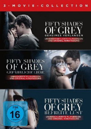 Видео Fifty Shades of Grey - 3 Movie - Collection, 3 DVD E. L. James