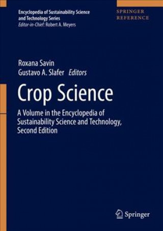 Kniha Crop Science Roxana Savin