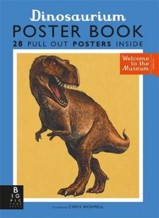 Knjiga Dinosaurium Poster Book Lily Murray