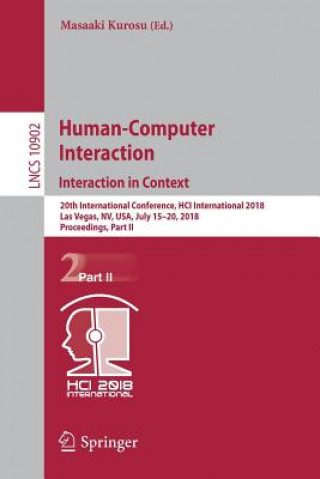 Carte Human-Computer Interaction. Interaction in Context Masaaki Kurosu