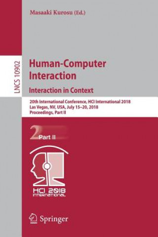 Kniha Human-Computer Interaction. Interaction in Context Masaaki Kurosu