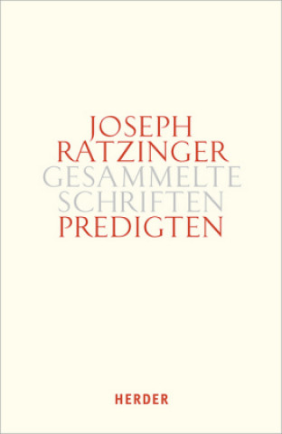 Könyv Predigten 14/1 Joseph Ratzinger