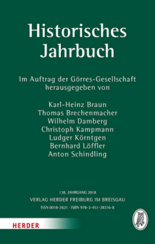 Kniha Historisches Jahrbuch Karl-Heinz Braun