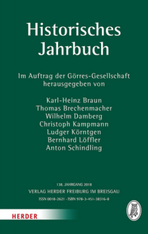 Buch Historisches Jahrbuch Karl-Heinz Braun