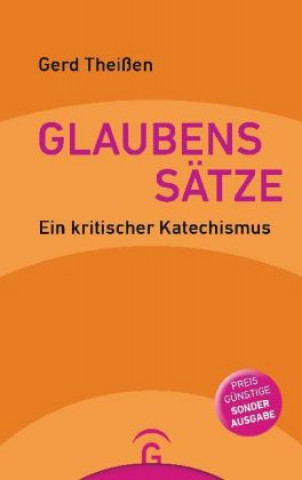 Kniha Glaubenssätze Gerd Theißen