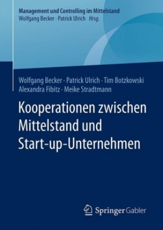 Kniha Kooperationen zwischen Mittelstand und Start-up-Unternehmen Wolfgang Becker