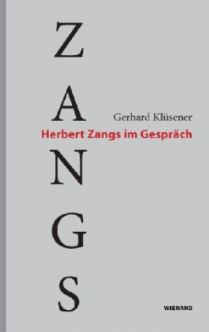 Книга Herbert Zangs im Gespräch Gerhard Klüsener