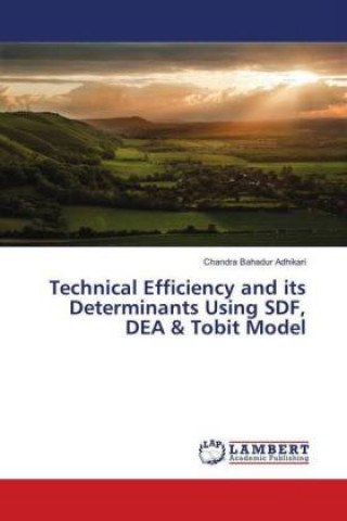 Könyv Technical Efficiency and its Determinants Using SDF, DEA & Tobit Model Chandra Bahadur Adhikari