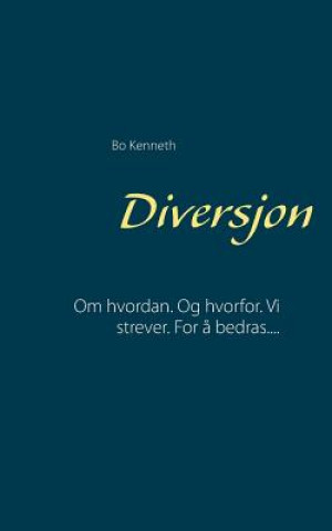 Kniha Diversjon Bo Kenneth