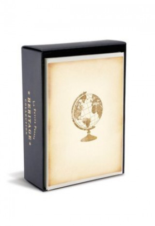 Hra/Hračka Boxed Notes: Globe Heritage - Gruß- und Geschenkkartenbox mit Kuverts: Globus Graphique de France