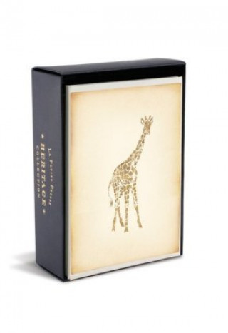 Joc / Jucărie Boxed Notes: Giraffe Heritage - Gruß- und Geschenkkartenbox mit Kuverts: Giraffe Graphique de France