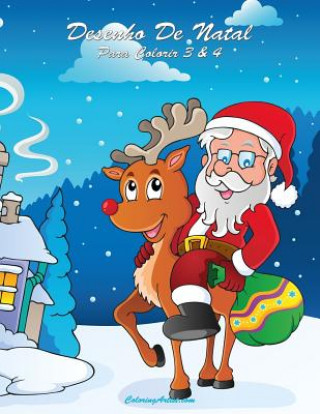 Carte Desenho De Natal Para Colorir 3 & 4 Nick Snels
