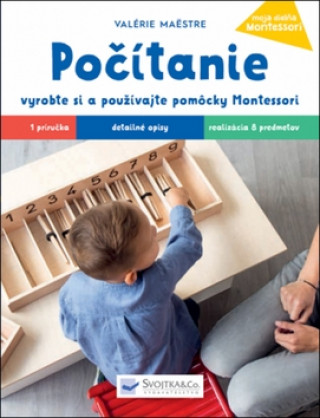 Book Počítanie Vyrobte si a požívajte pomôcky Montessori Valérie Maestre