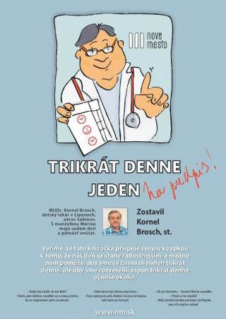 Book Trikrát denne jeden Kornel Brosch