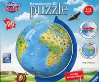 Gra/Zabawka Puzzle 3D Globus 180 elementów 