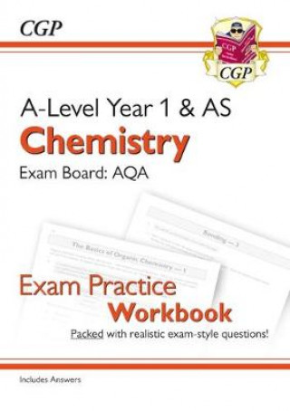 Kniha A-Level Chemistry: AQA Year 1 & AS Exam Practice Workbook - includes Answers CGP Books