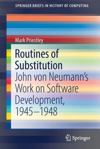 Kniha Routines of Substitution Mark Priestley