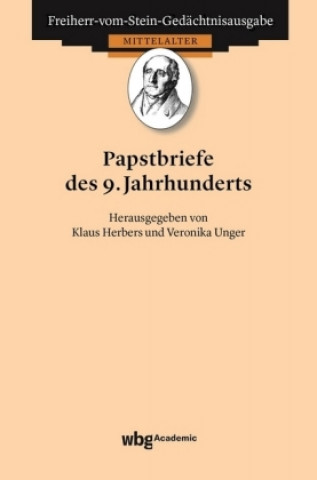 Kniha Papstbriefe des 9. Jahrhunderts Klaus Herbers