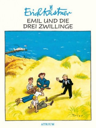 Kniha Emil und die drei Zwillinge Erich Kästner