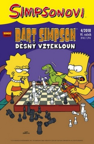 Książka Bart Simpson Děsný vztekloun Matt Groening